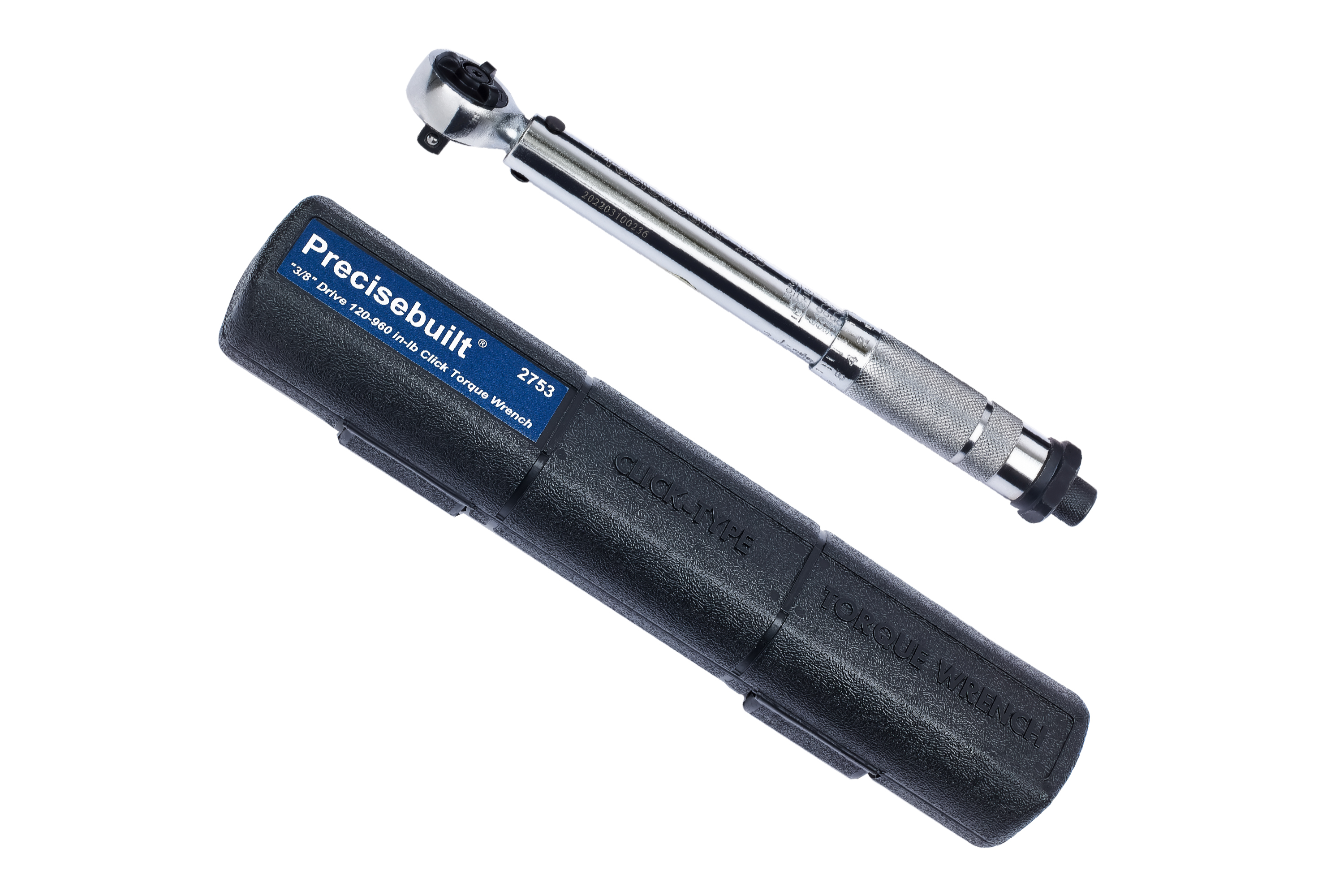 3/8 Inch Drive 120-960 in-lb Click Torque Wrench